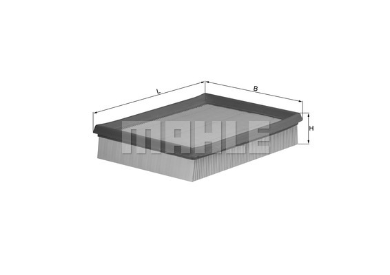 Filtr powietrza KNECHT LX 643
