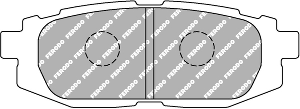 Klocki hamulcowe FERODO RACING FCP4187H