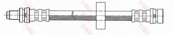 Przewód hamulcowy elastyczny TRW PHB398