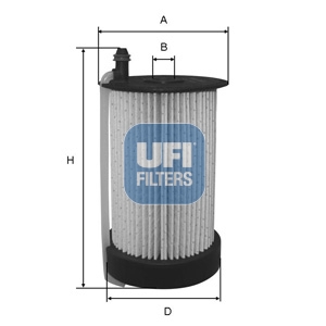 Filtr paliwa UFI 26.031.00