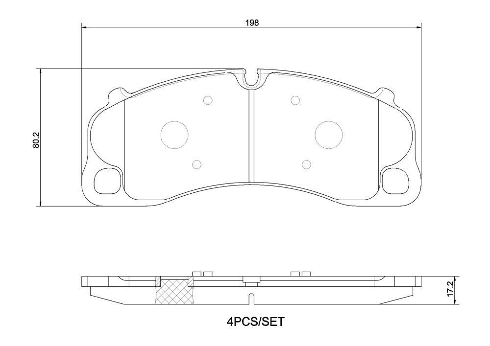 Klocki hamulcowe BREMBO P 65 045