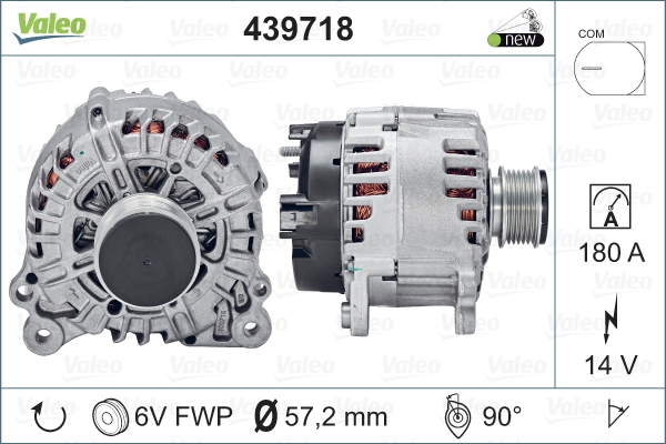 Alternator VALEO 439718