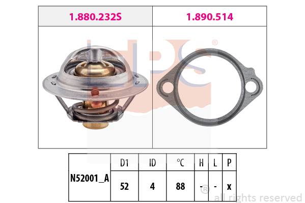 Termostat EPS 1.880.232