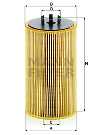 Filtr oleju MANN-FILTER HU 13 125/3 x