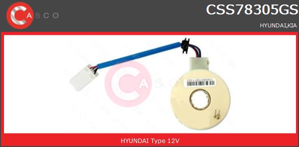Czujnik kąta skrętu kierownicy CASCO CSS78305GS