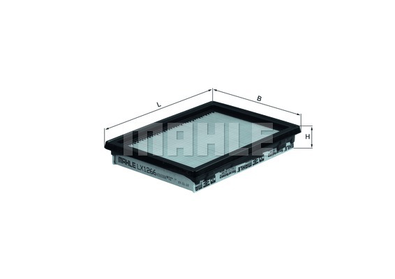 Filtr powietrza MAHLE LX 1266