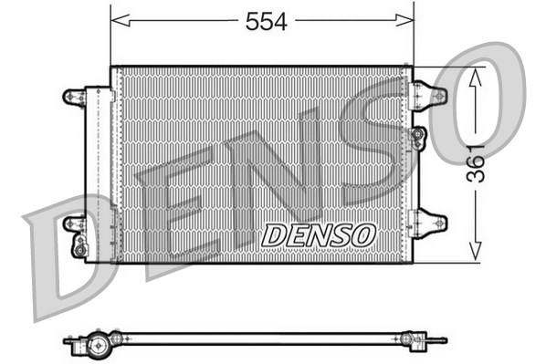 Skraplacz klimatyzacji DENSO DCN32015