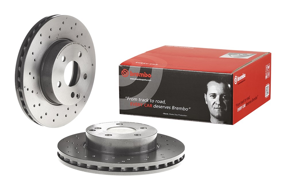 Tarcza hamulcowa BREMBO 09.A613.51