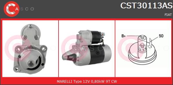 Rozrusznik CASCO CST30113AS
