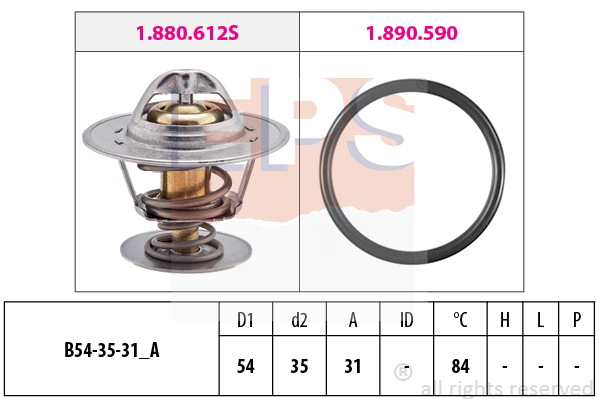 Termostat EPS 1.880.612