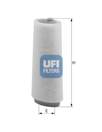 Filtr powietrza UFI 27.384.00