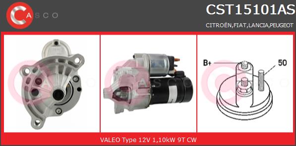 Rozrusznik CASCO CST15101AS