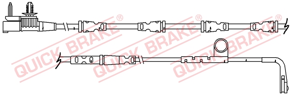 Czujnik zużycia klocków QUICK BRAKE WS 0364 A