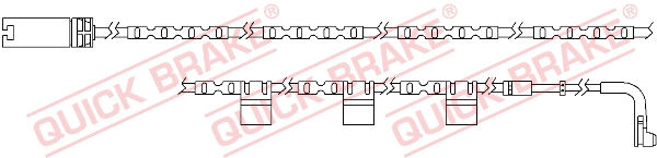 Czujnik zużycia klocków QUICK BRAKE WS 0272 A