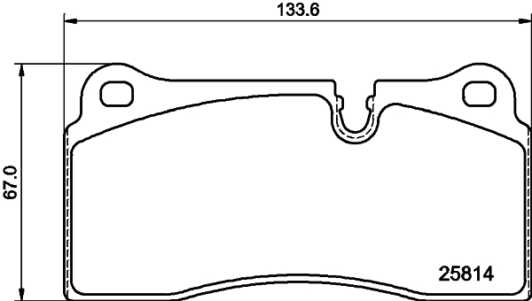 Klocki hamulcowe HELLA 8DB 355 039-951