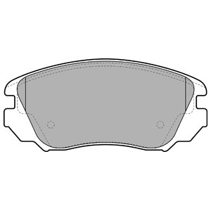 Klocki hamulcowe DELPHI LP2080