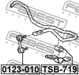 Łącznik stabilizatora FEBEST 0123-010