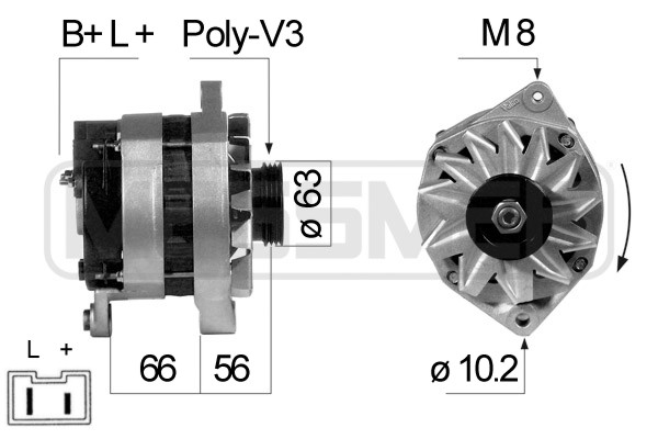 Alternator ERA 210092A