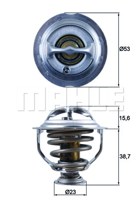 Termostat MAHLE TX 123 95D