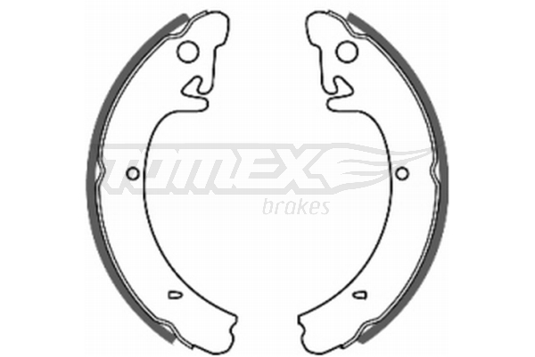 Szczęki hamulcowe TOMEX BRAKES TX 20-09