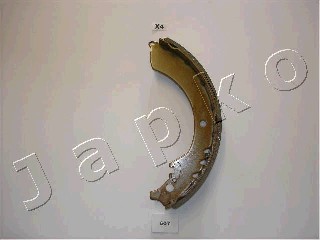 Zestaw szczęk hamulcowych JAPKO 55607