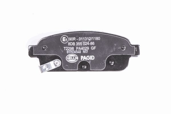 Klocki hamulcowe HELLA 8DB 355 024-861