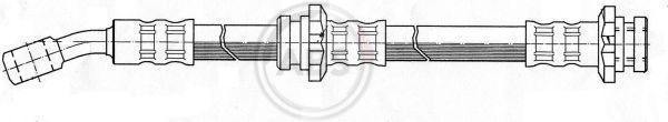 Przewód hamulcowy elastyczny A.B.S. SL 5150