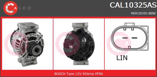 Alternator CASCO CAL10325AS