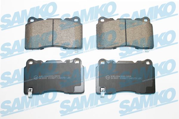 Klocki hamulcowe SAMKO 5SP2173