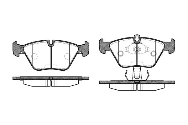 Klocki hamulcowe REMSA 0270.15
