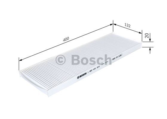 Filtr kabinowy BOSCH 1 987 431 210