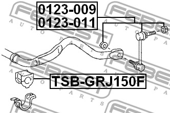 Łącznik stabilizatora FEBEST 0123-009