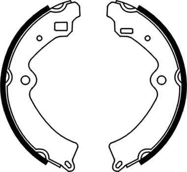 Szczęki hamulcowe ABE C08010ABE