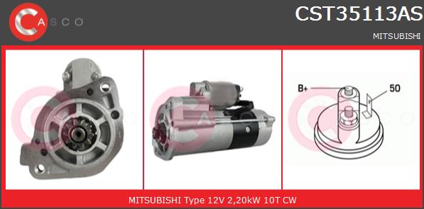 Rozrusznik CASCO CST35113AS