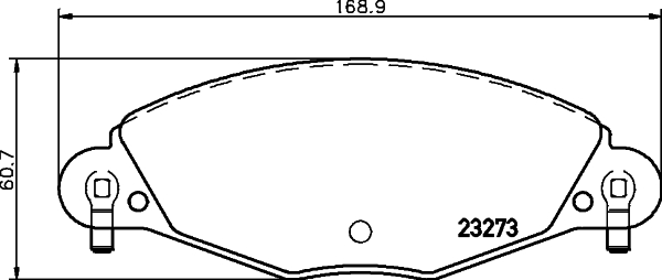 Klocki hamulcowe HELLA PAGID 8DB 355 019-421