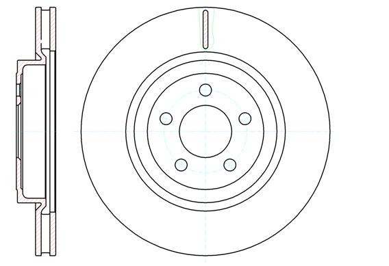 Tarcza hamulcowa REMSA 61269.10