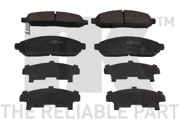 Klocki hamulcowe NK 222264