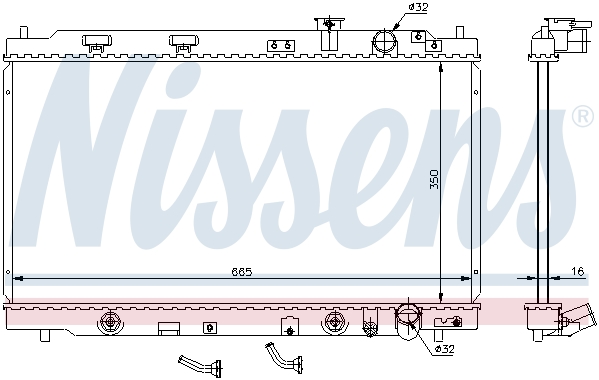 Chłodnica NISSENS 640941