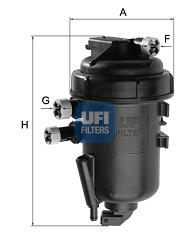 Filtr paliwa UFI 55.179.00