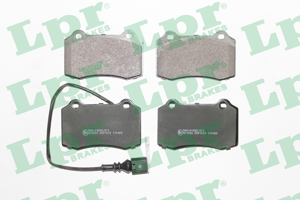 Klocki hamulcowe LPR 05P1672