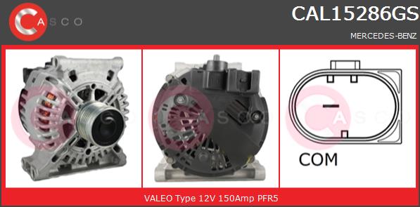 Alternator CASCO CAL15286GS