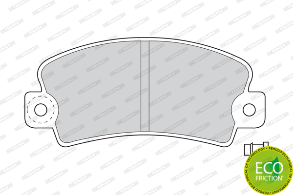 Klocki hamulcowe FERODO FDB113