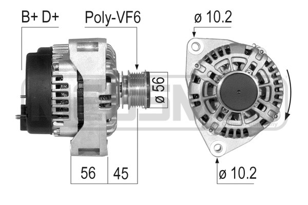 Alternator ERA 210098A