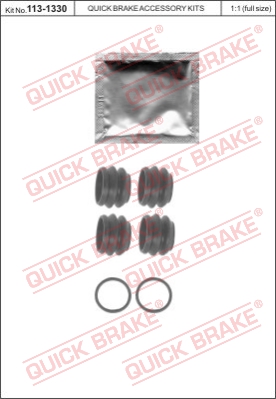 Zestaw naprawczy zacisk hamulcowy QUICK BRAKE 113-1330