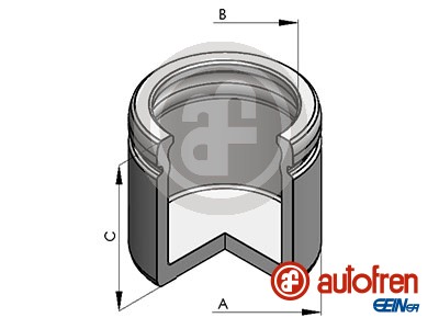 Tłoczek zacisku hamulcowego AUTOFREN SEINSA D025549