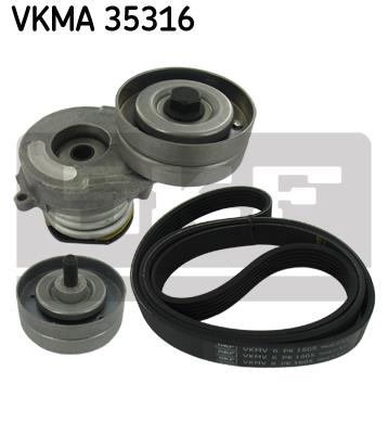 Zestaw paska osprzętu SKF VKMA 35316