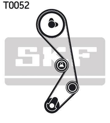 Zestaw paska rozrządu SKF VKMA 02410