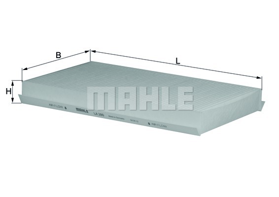 Filtr kabinowy KNECHT LA 280