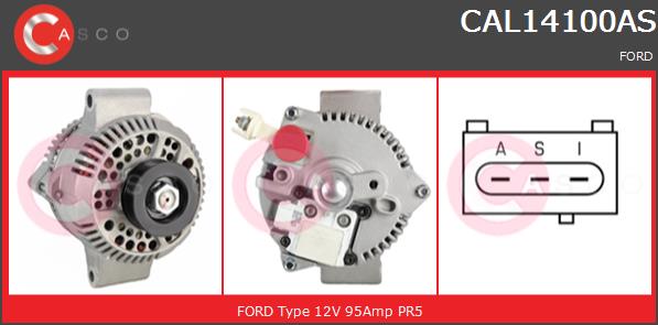Alternator CASCO CAL14100AS