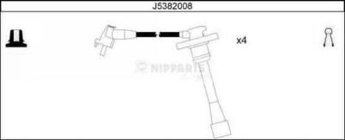 Przewody zapłonowe NIPPARTS J5382008
